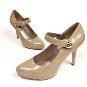 White House Black Market Nude Mary Jane Stilleto